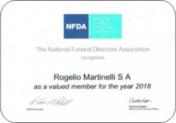 Rogelio Martinelli es miembro destacado de la NFDA